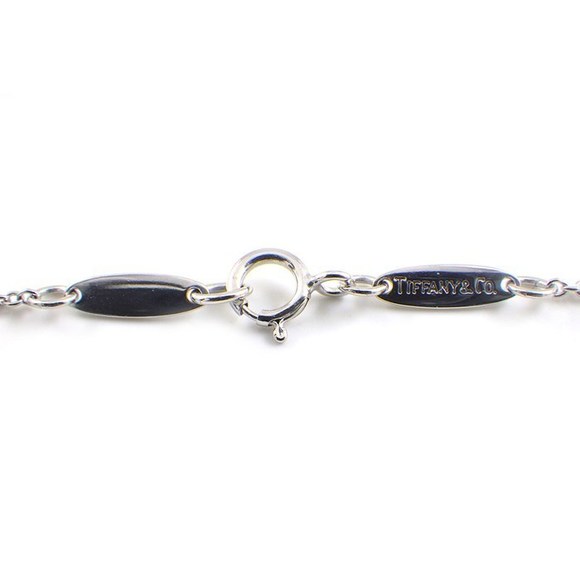 Tiffany Necklace Teardrop Platinum